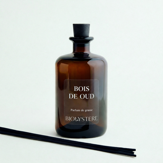 Diffuseur d'Ambiance Bois de Oud - Diffuseur Parfum Intérieur - Biolystere