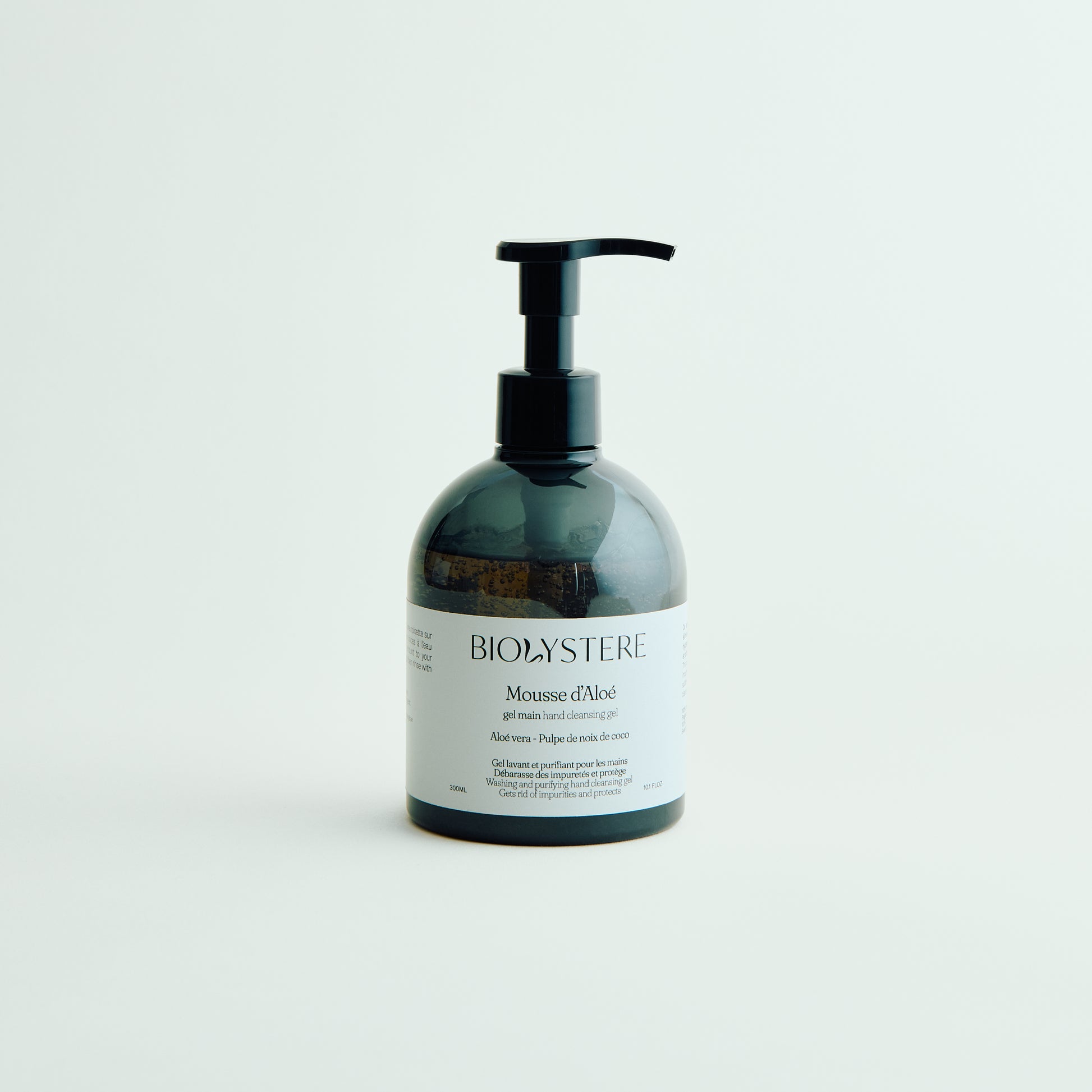 Mousse d'Aloé - Gel Nettoyant Mains à l'Aloe Vera - Biolystere